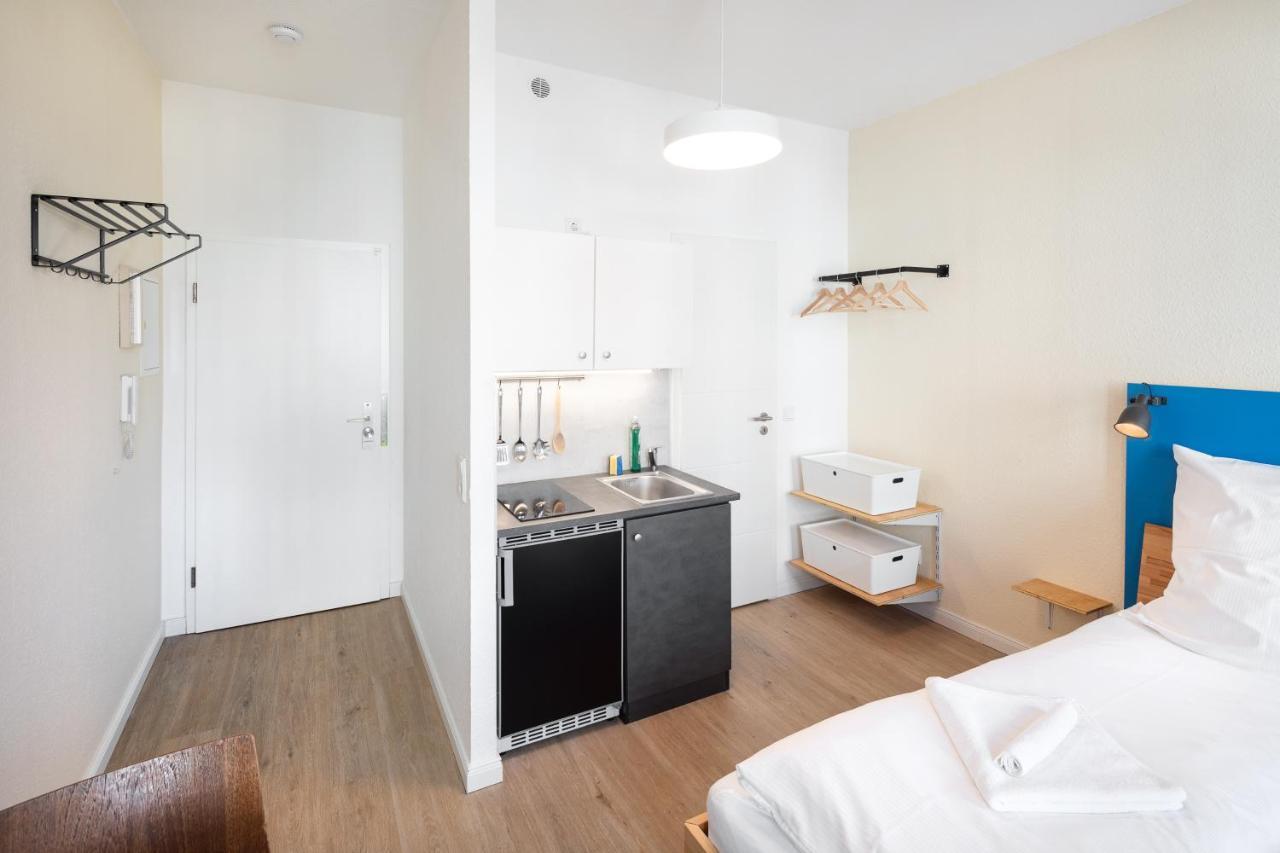 Tinytiny Modernes Studio Apartment In Plagwitz ライプツィヒ エクステリア 写真